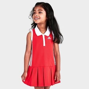 Adidas Originals Red Polo Dress Tennis 5T
